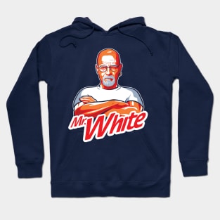 Mr. White on a dark tee Hoodie